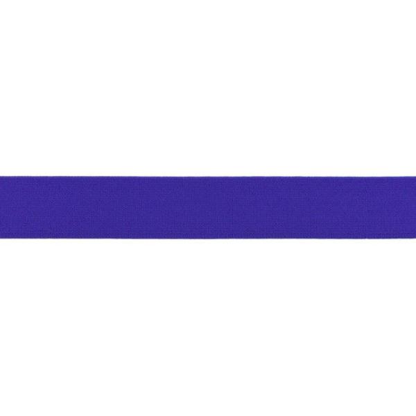 Gummiband Breite 2,5 cm Kobalt